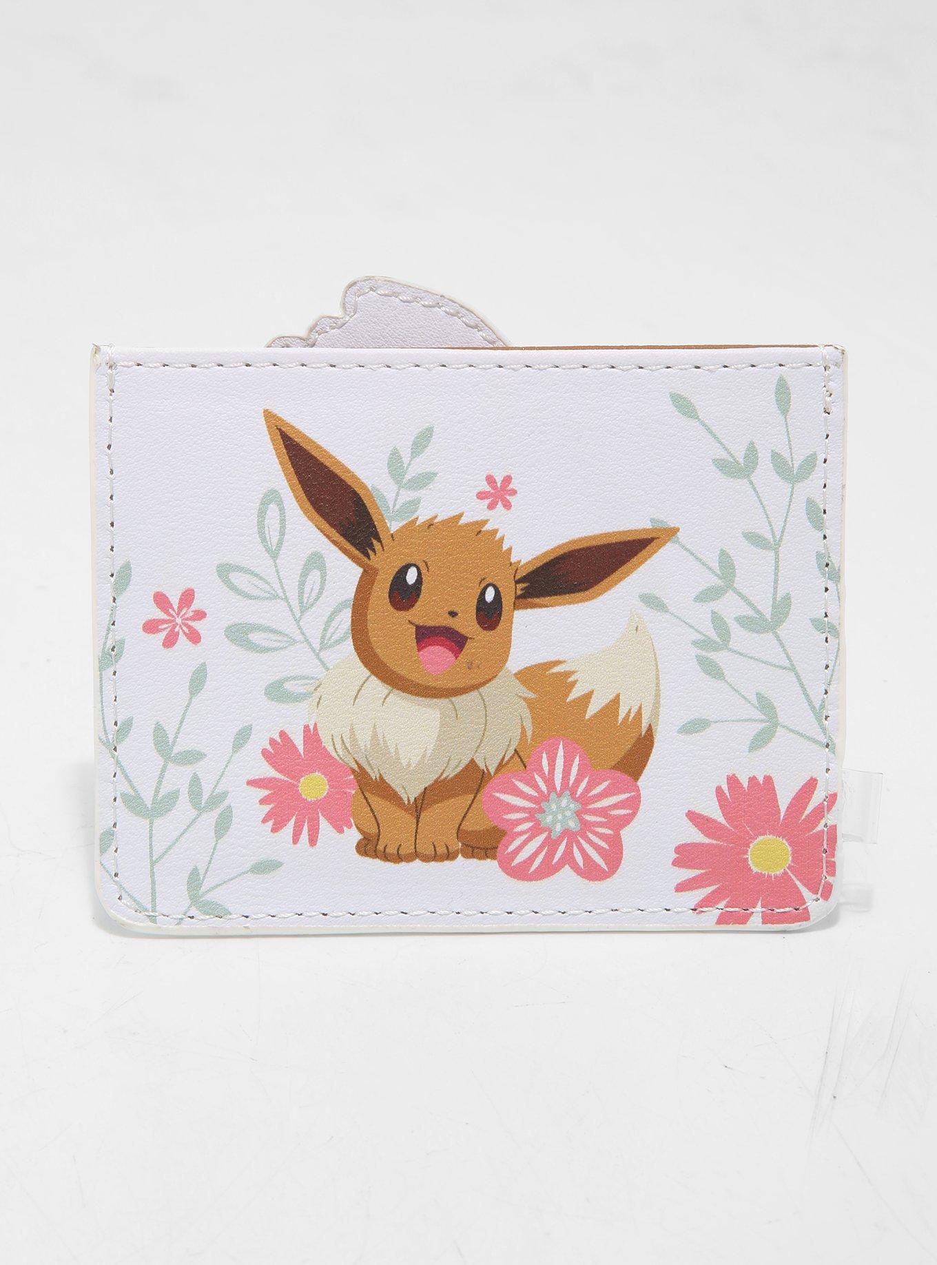 Loungefly Pokemon Eevee Spring Flowers Cardholder, , alternate