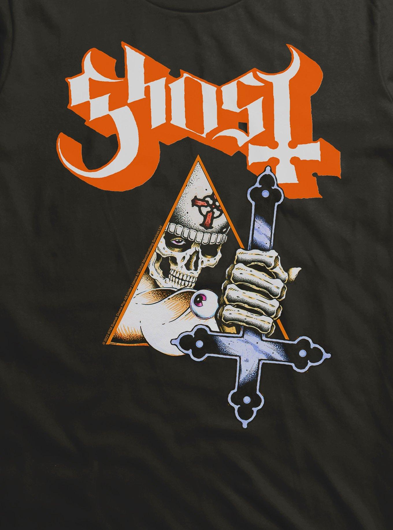 Ghost A Clockwork Crucifix T-Shirt, , hi-res