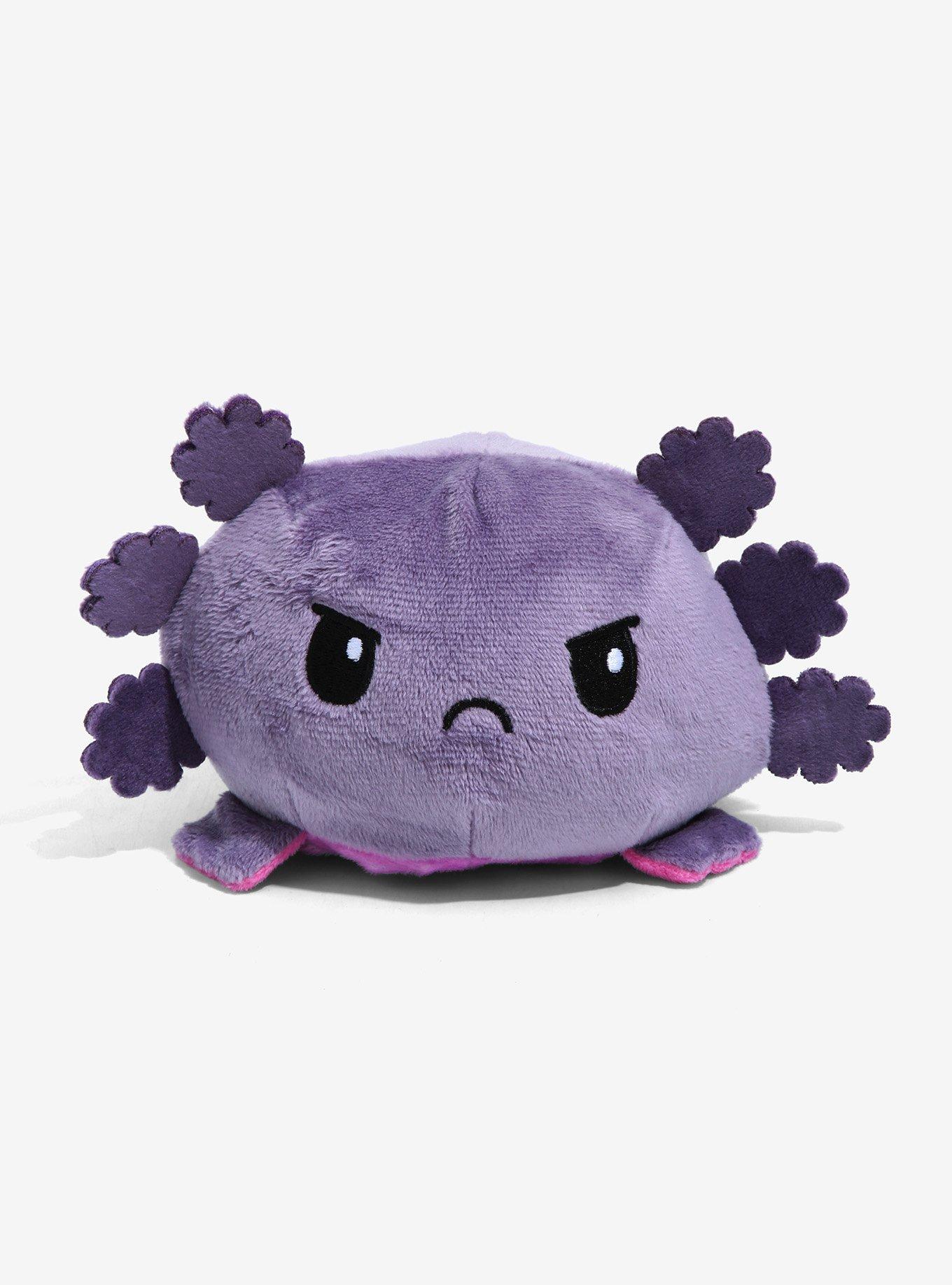 TeeTurtle Happy + Angry Reversible Mood 5 Inch Axolotl Plush, , alternate