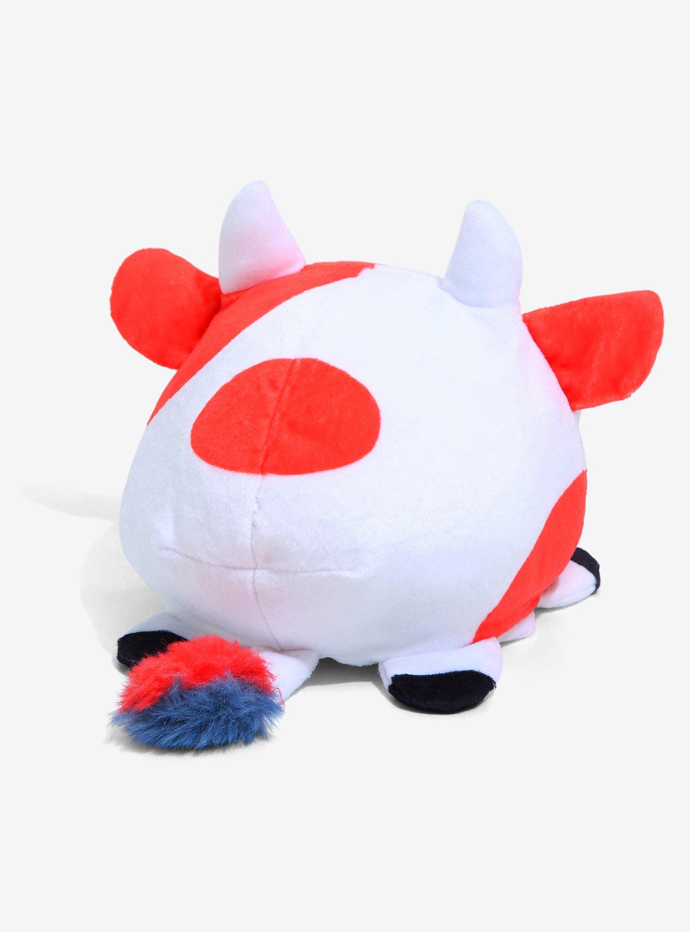 TeeTurtle Happy + Angry Reversible Mood 5 Inch Cow Plush, , alternate