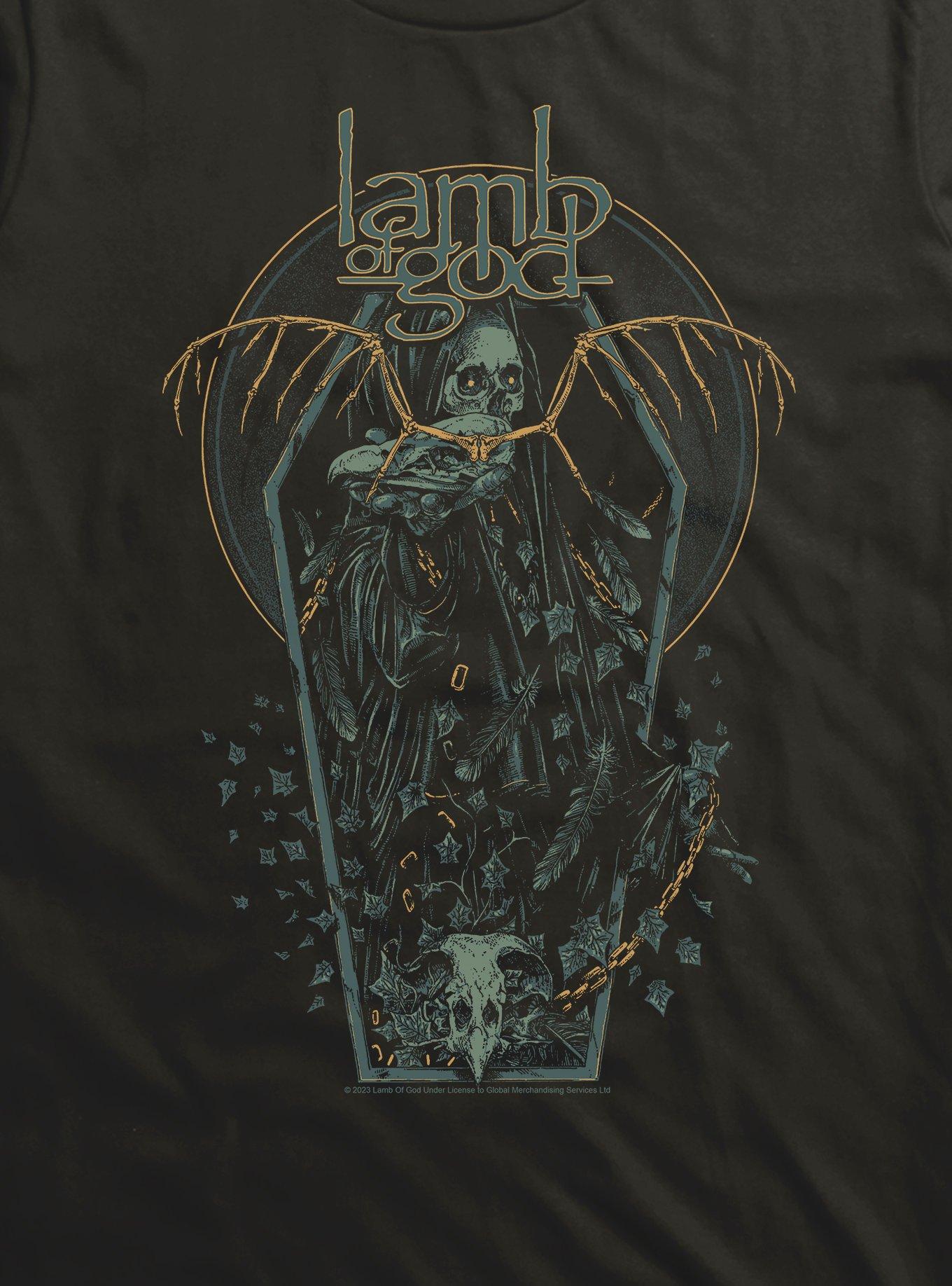 Lamb Of God Death's Coffin T-Shirt, , hi-res