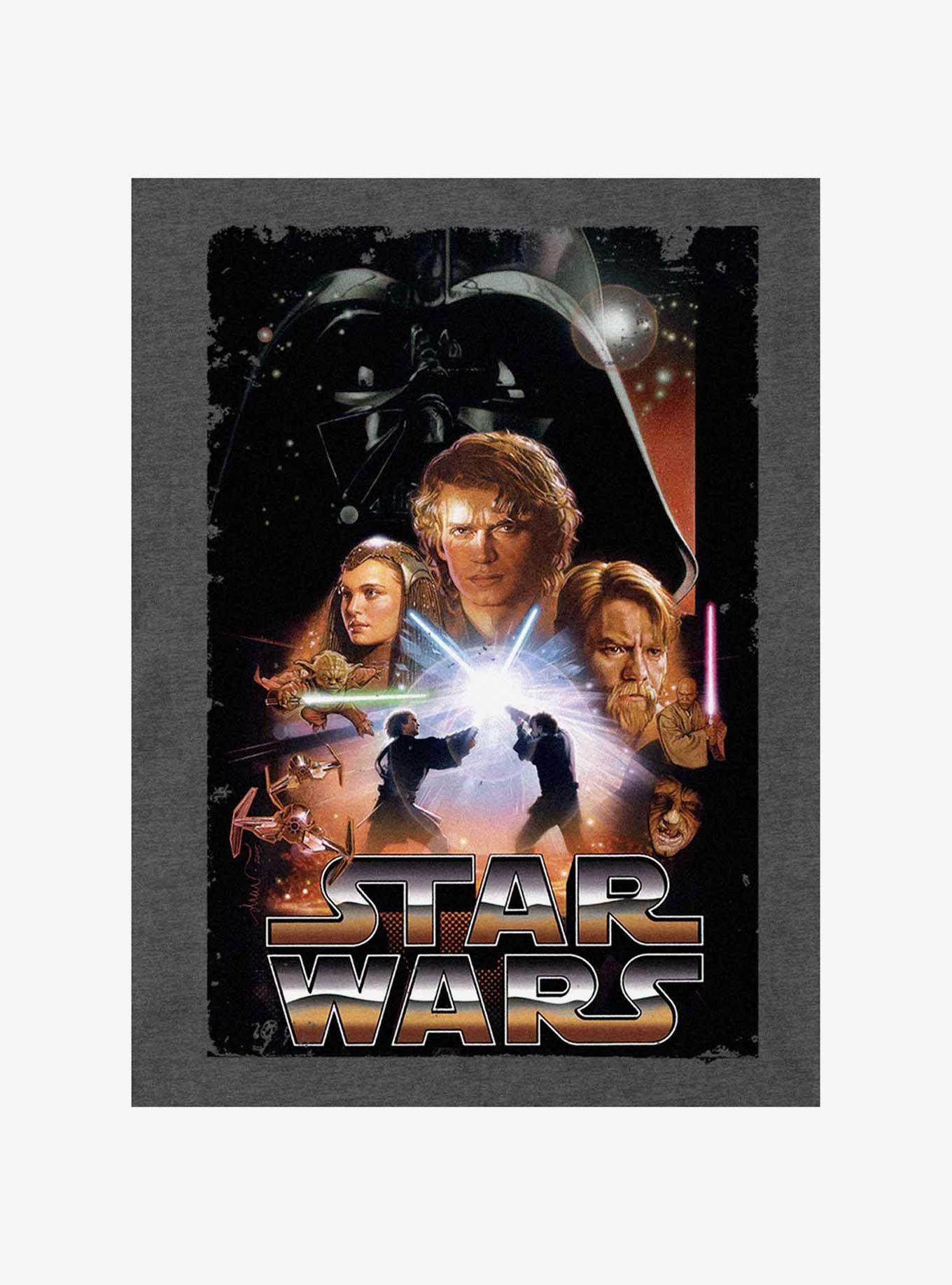 Star Wars Sith Poster T-Shirt, CHARCOAL, alternate