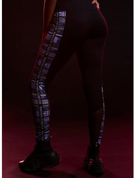 Her Universe Marvel Black Panther: Wakanda Forever Geometric Stripe Leggings, , hi-res