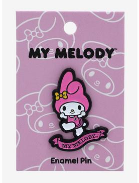 Sanrio My Melody Name Banner Enamel Pin - BoxLunch Exclusive, , hi-res
