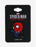 Marvel Spider-man: Into the Spiderverse Chibi Miles Morales in Hoodie Enamel Pin - BoxLunch Exclusive, , alternate