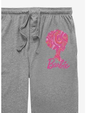 Barbie Logo Silhouette Pajama Pants, GRAPHITE HEATHER, hi-res