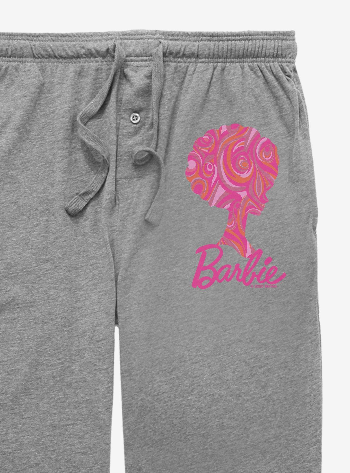 Barbie Logo Silhouette Pajama Pants, GRAPHITE HEATHER, alternate