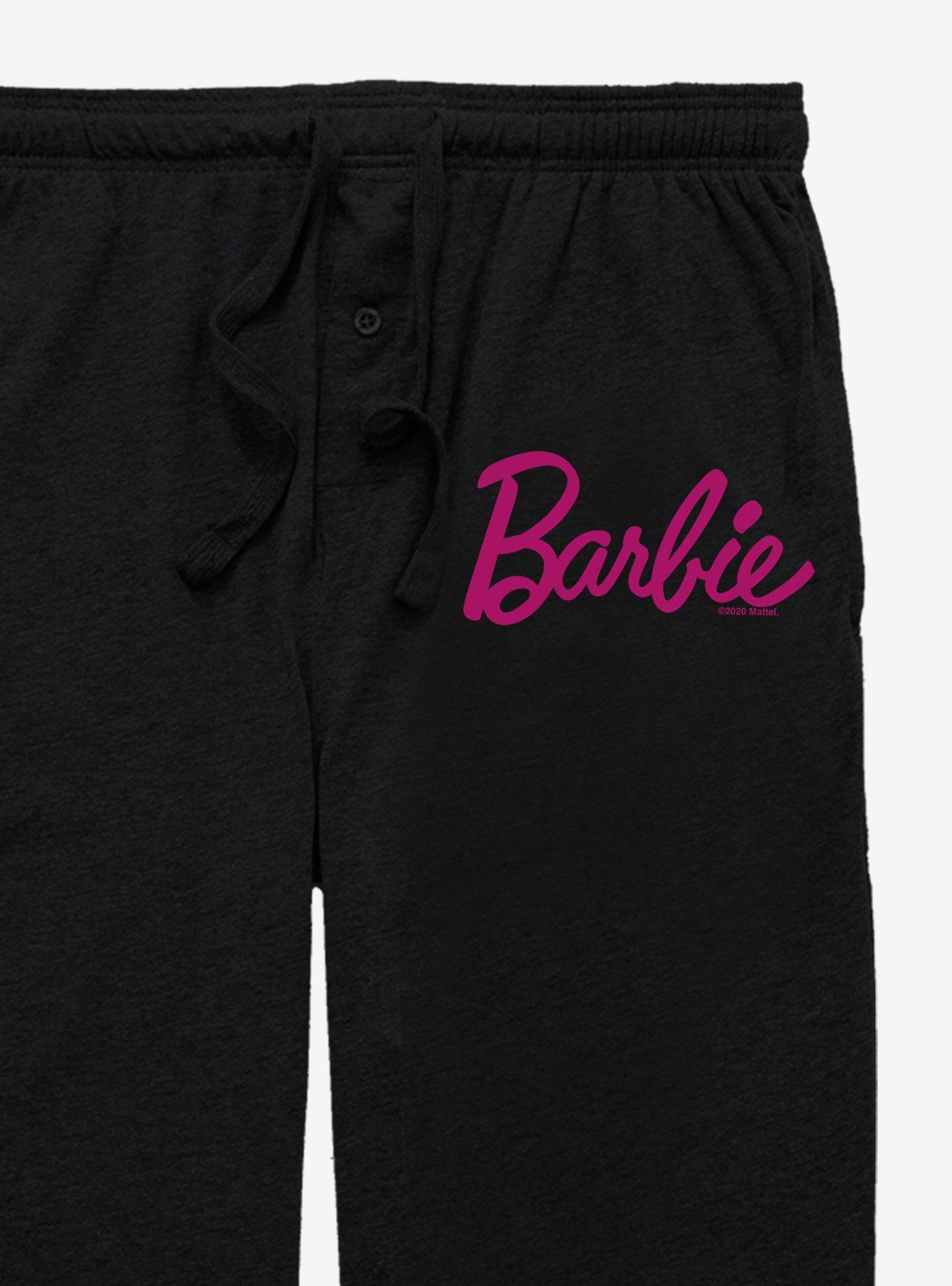 Barbie Stencil Pajama Pants, BLACK, alternate