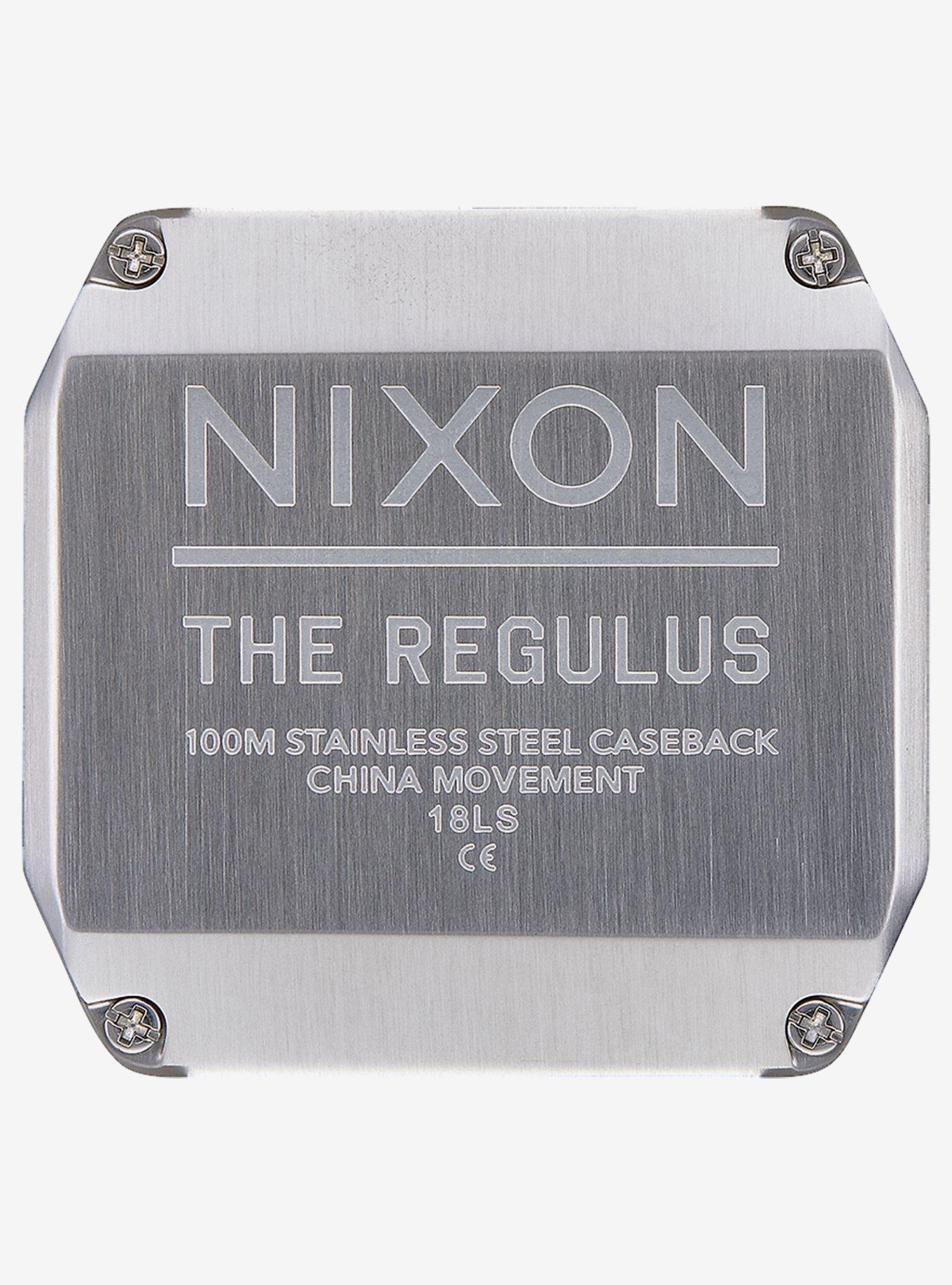 Nixon Regulus Black Silver Watch, , alternate