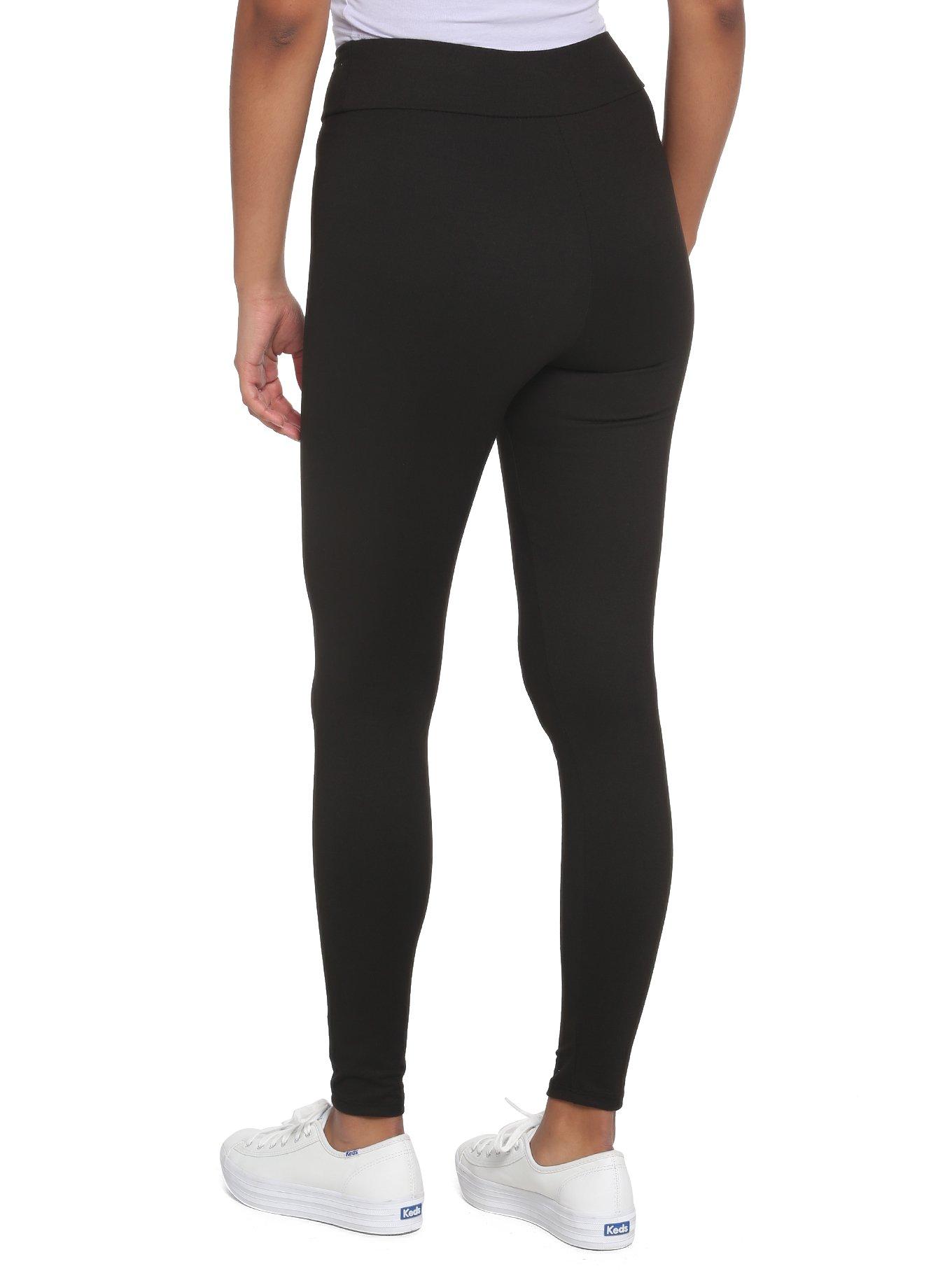 Black Leggings, DEEP BLACK, alternate