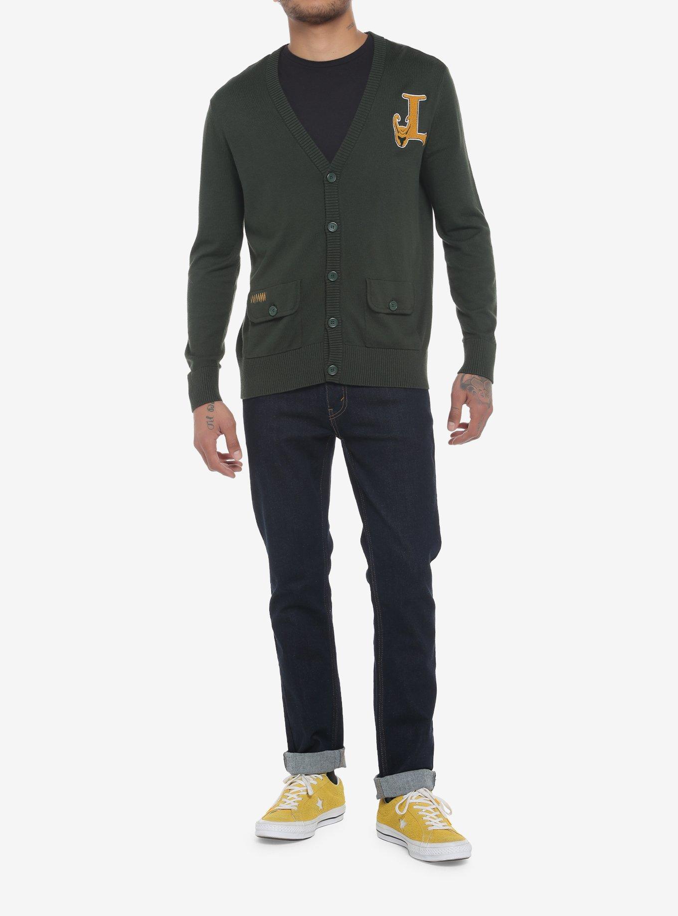 Our Universe Marvel Loki Varsity Cardigan, , hi-res