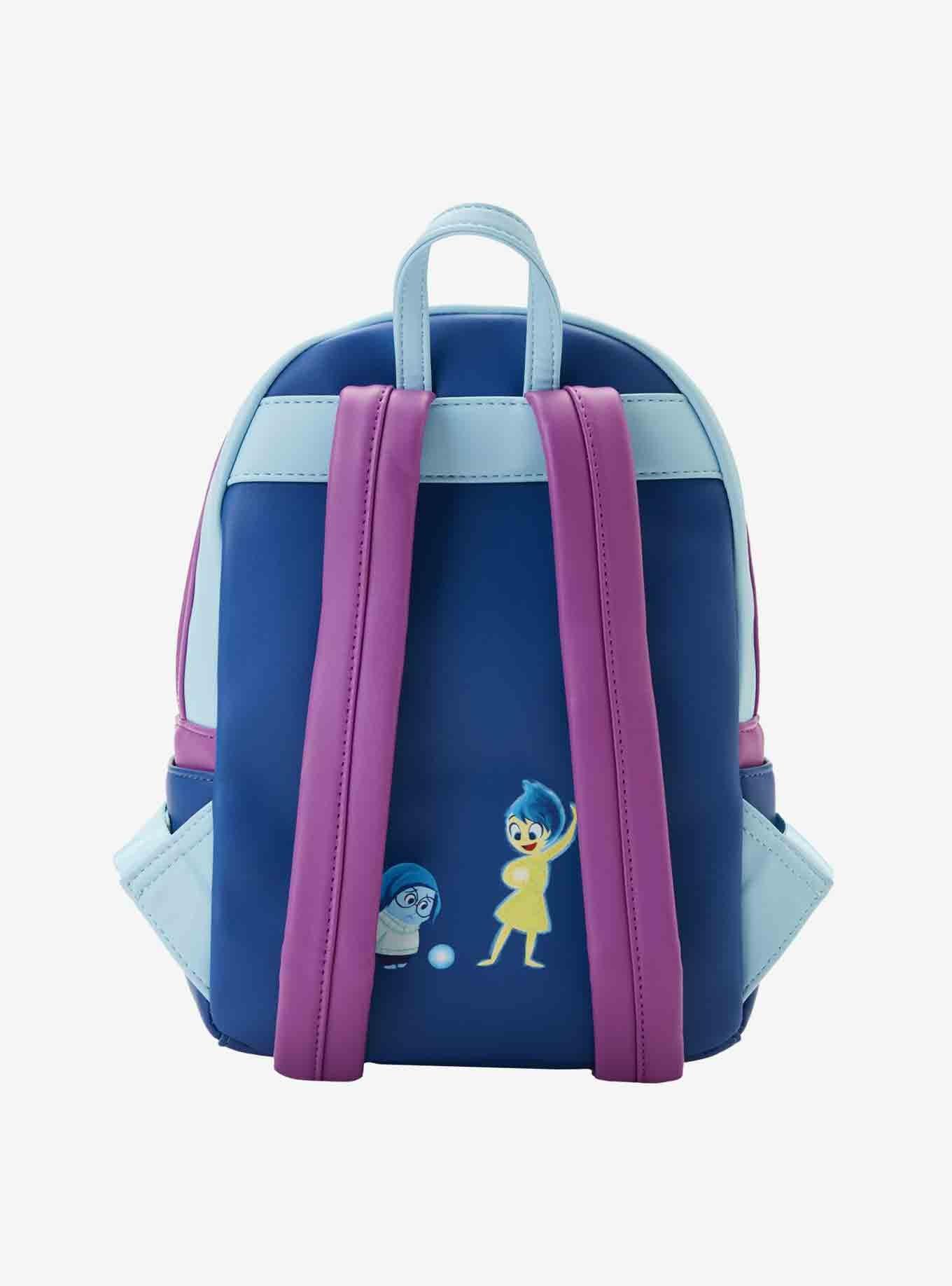 Loungefly Disney Pixar Inside Out Glow-In-The-Dark Mini Backpack, , alternate