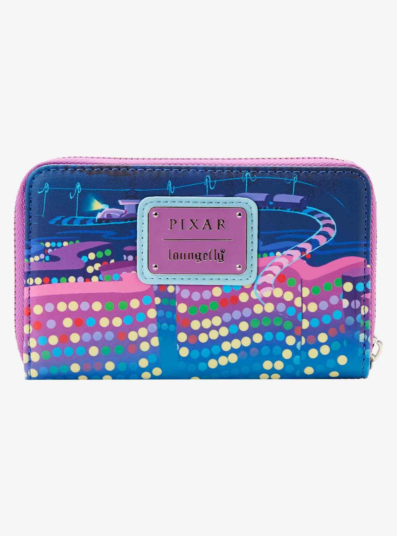 Loungefly Disney Pixar Inside Out Glow-In-The-Dark Zipper Wallet, , alternate