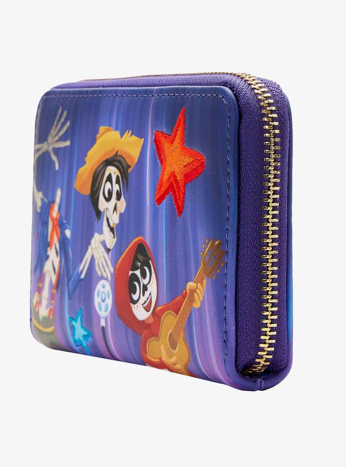 Loungefly Disney Pixar Coco Miguel & Hector Performance Zipper Wallet, , alternate