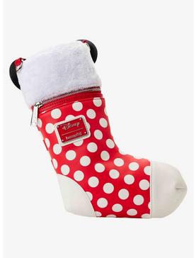 Loungefly Disney Minnie Mouse Holiday Stocking Crossbody Bag, , hi-res