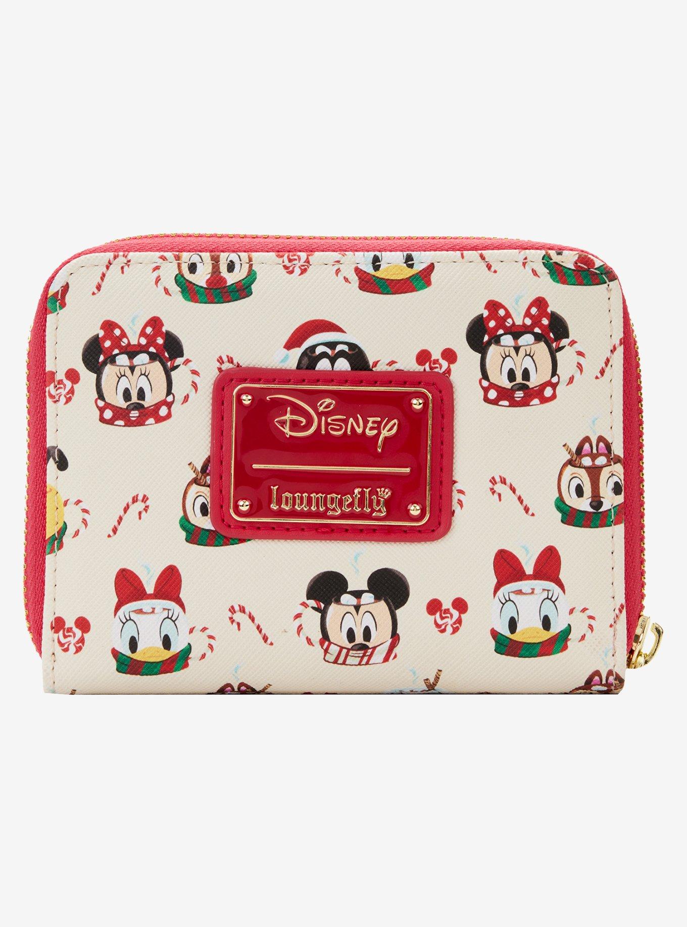 Loungefly Disney Mickey Mouse & Friends Hot Cocoa Mugs Wallet, , hi-res