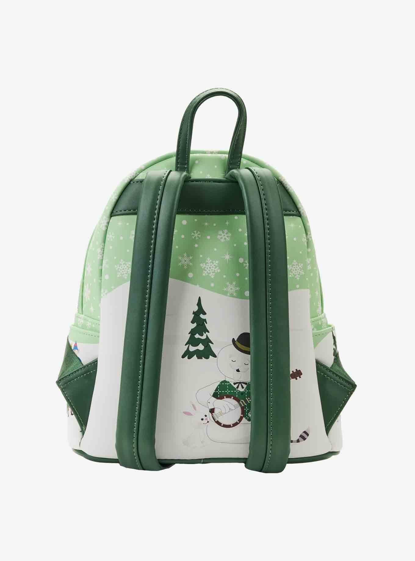Loungefly Rudolph The Red-Nosed Reindeer Glow-In-The-Dark Mini Backpack, , alternate