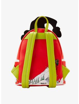 Loungefly How The Grinch Stole Christmas! Lenticular Heart Mini Backpack, , hi-res
