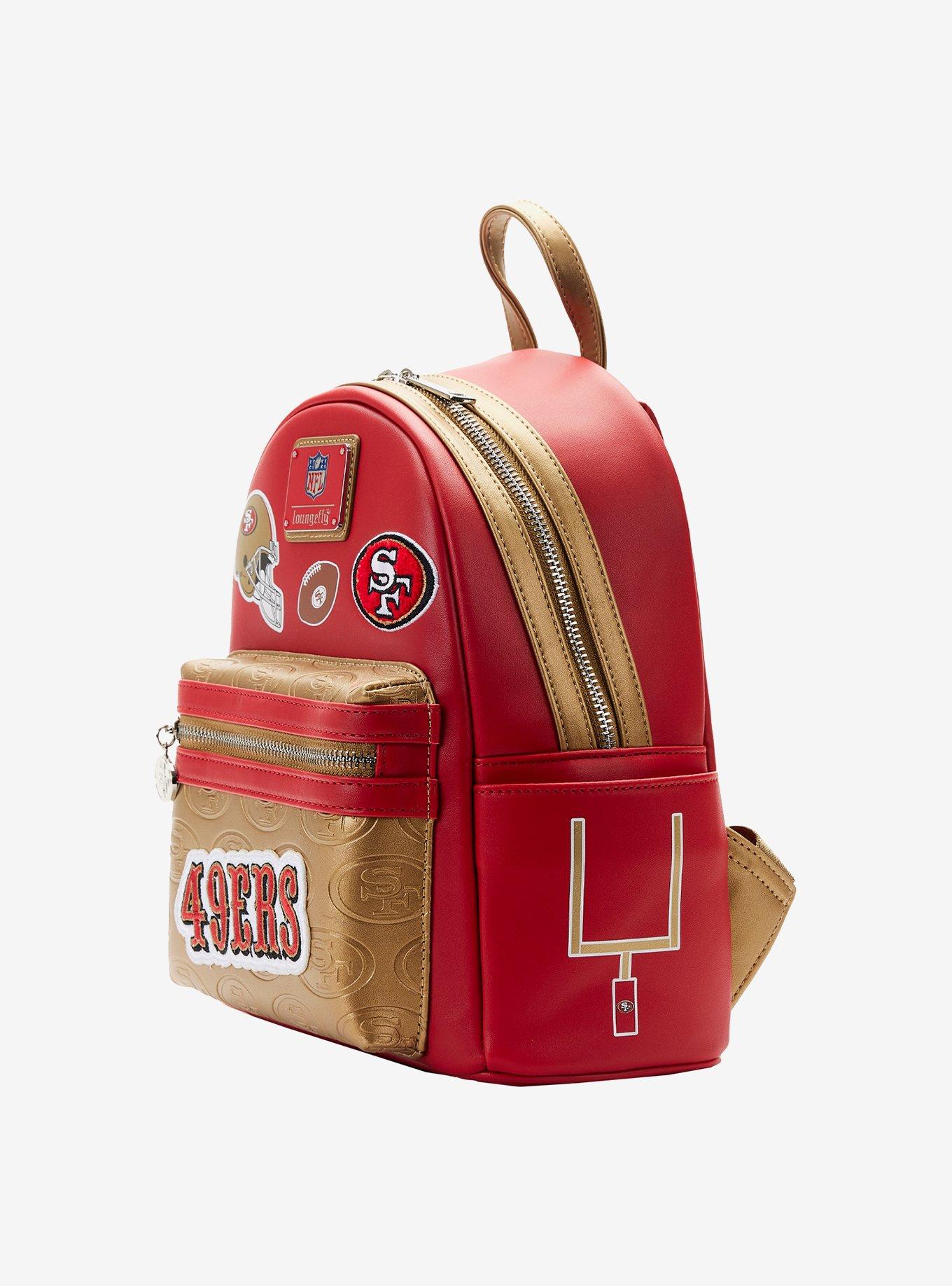 Brown Status Icons Mini Backpack