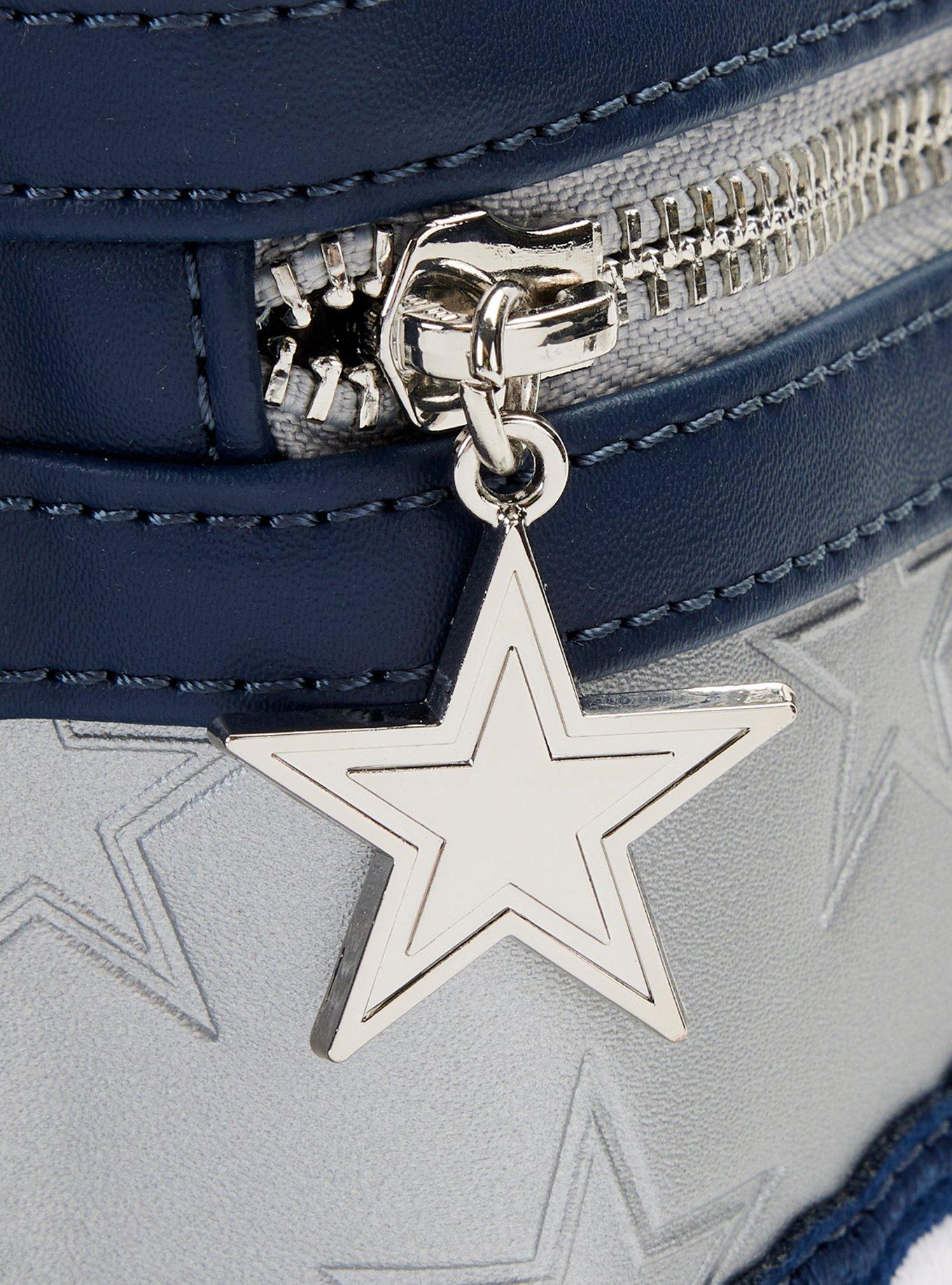 Loungefly NFL Dallas Cowboys Icon Patches Mini Backpack, , alternate