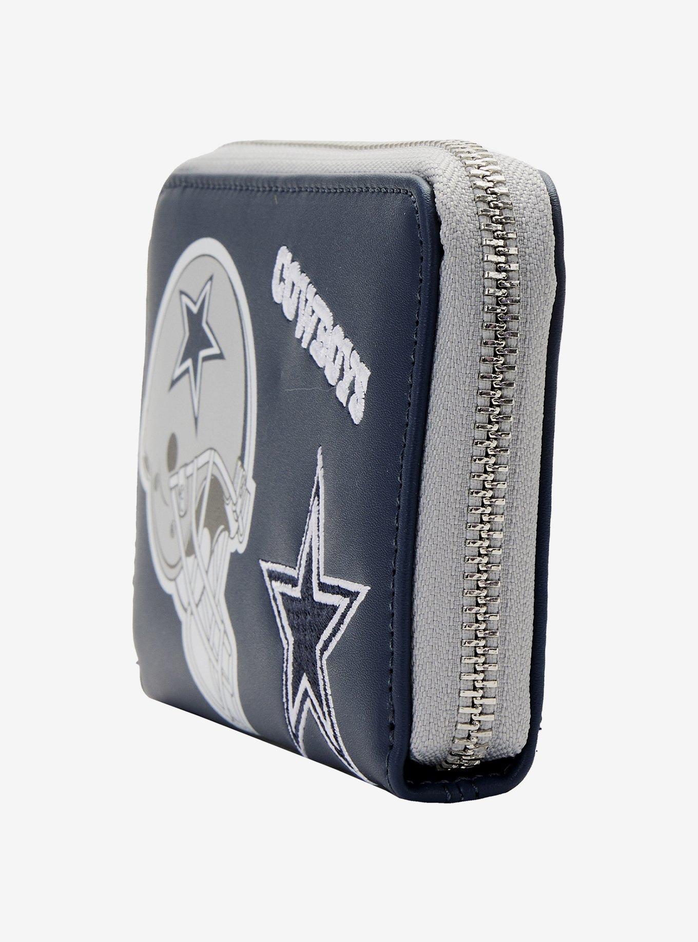 Loungefly NFL Dallas Cowboys Icon Zipper Wallet, , alternate