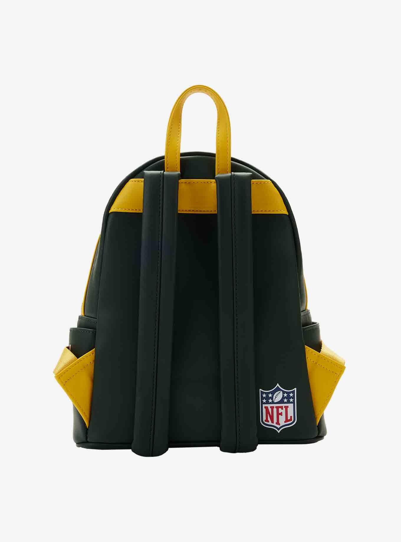 Loungefly NFL Green Bay Packers Icon Patches Mini Backpack, , alternate