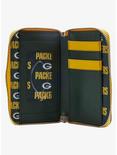 Loungefly NFL Green Bay Packers Icon Zipper Wallet, , alternate