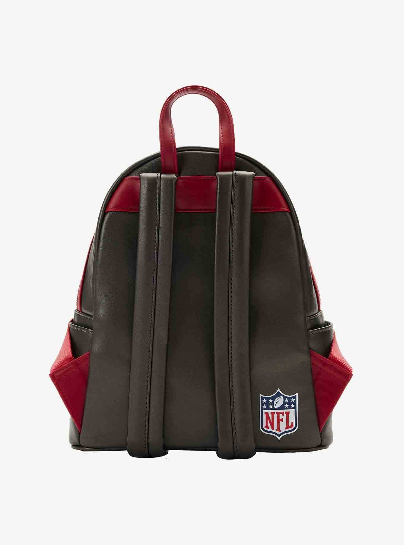 Loungefly NFL Tampa Bay Buccaneers Icon Patches Mini Backpack, , hi-res