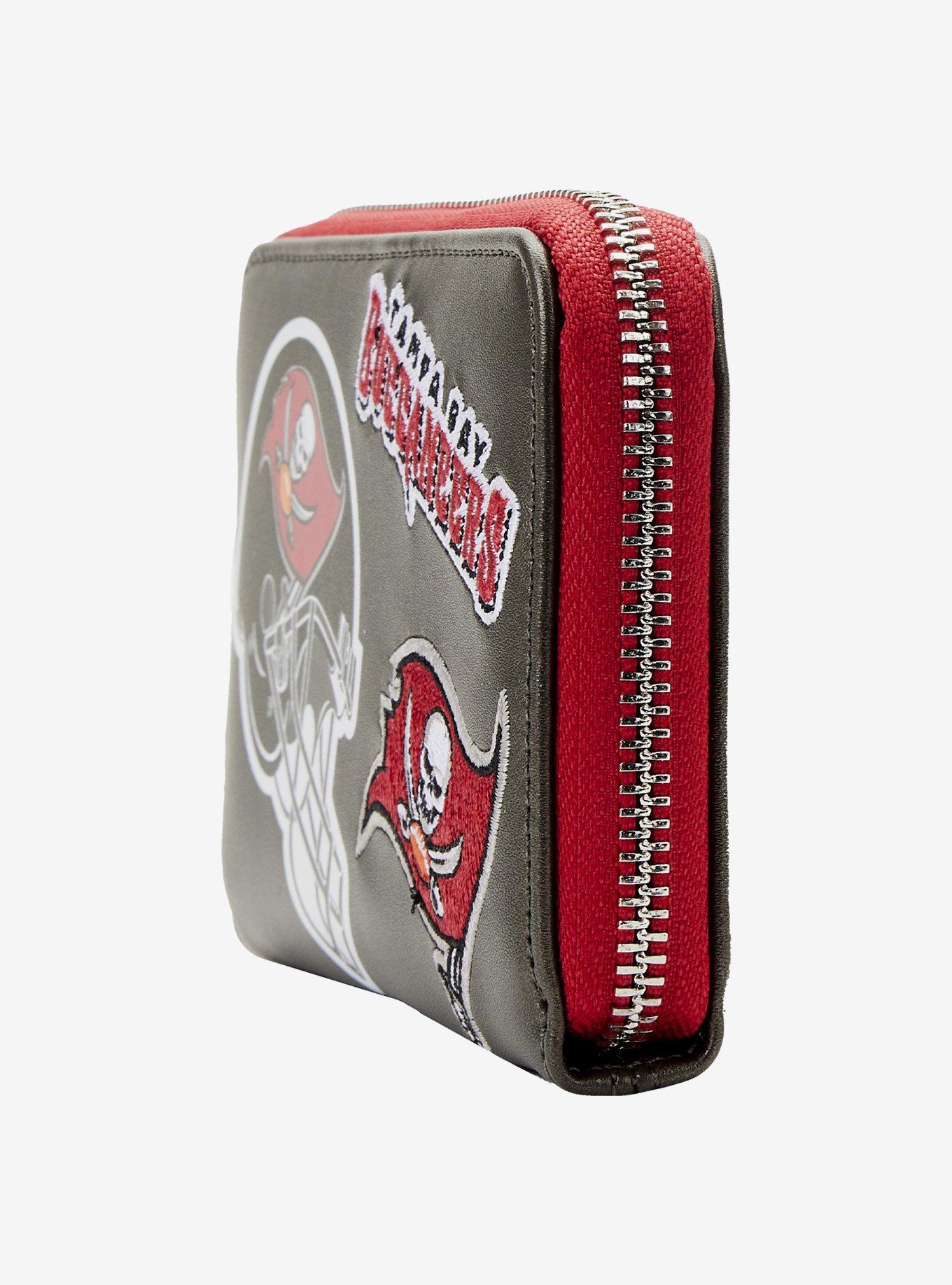 Loungefly NFL Tampa Bay Buccaneers Icon Zipper Wallet, , alternate