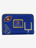 Loungefly NFL LA Rams Icon Zipper Wallet, , alternate