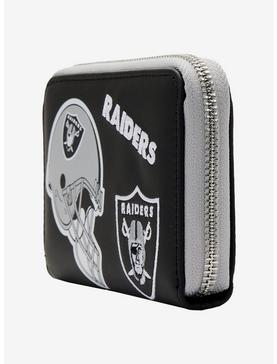 Loungefly NFL Las Vegas Raiders Icon Zipper Wallet, , hi-res