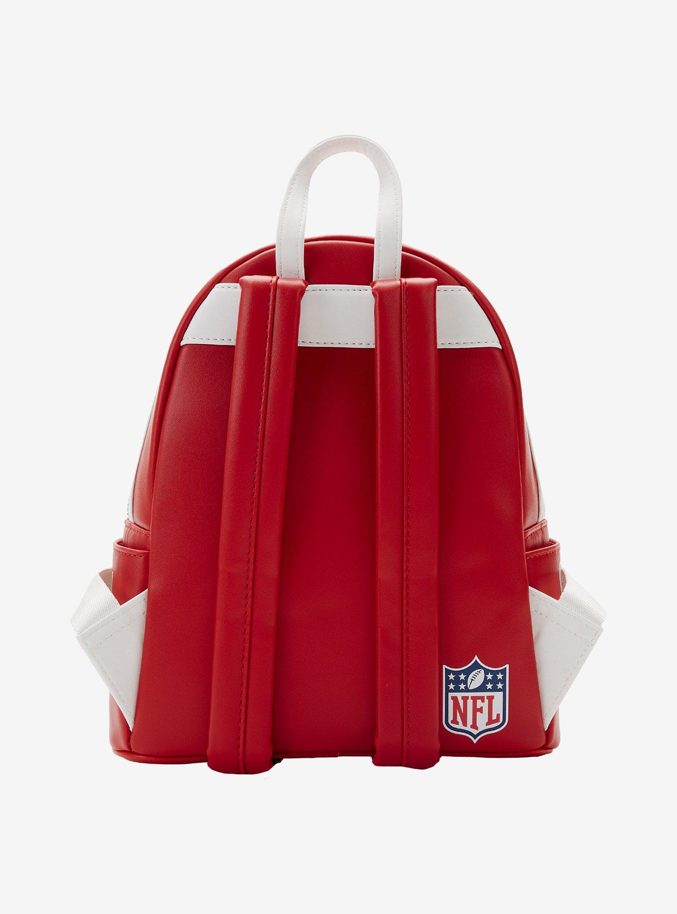 Loungefly NFL Kansas City Chiefs Icon Patches Mini Backpack, , alternate