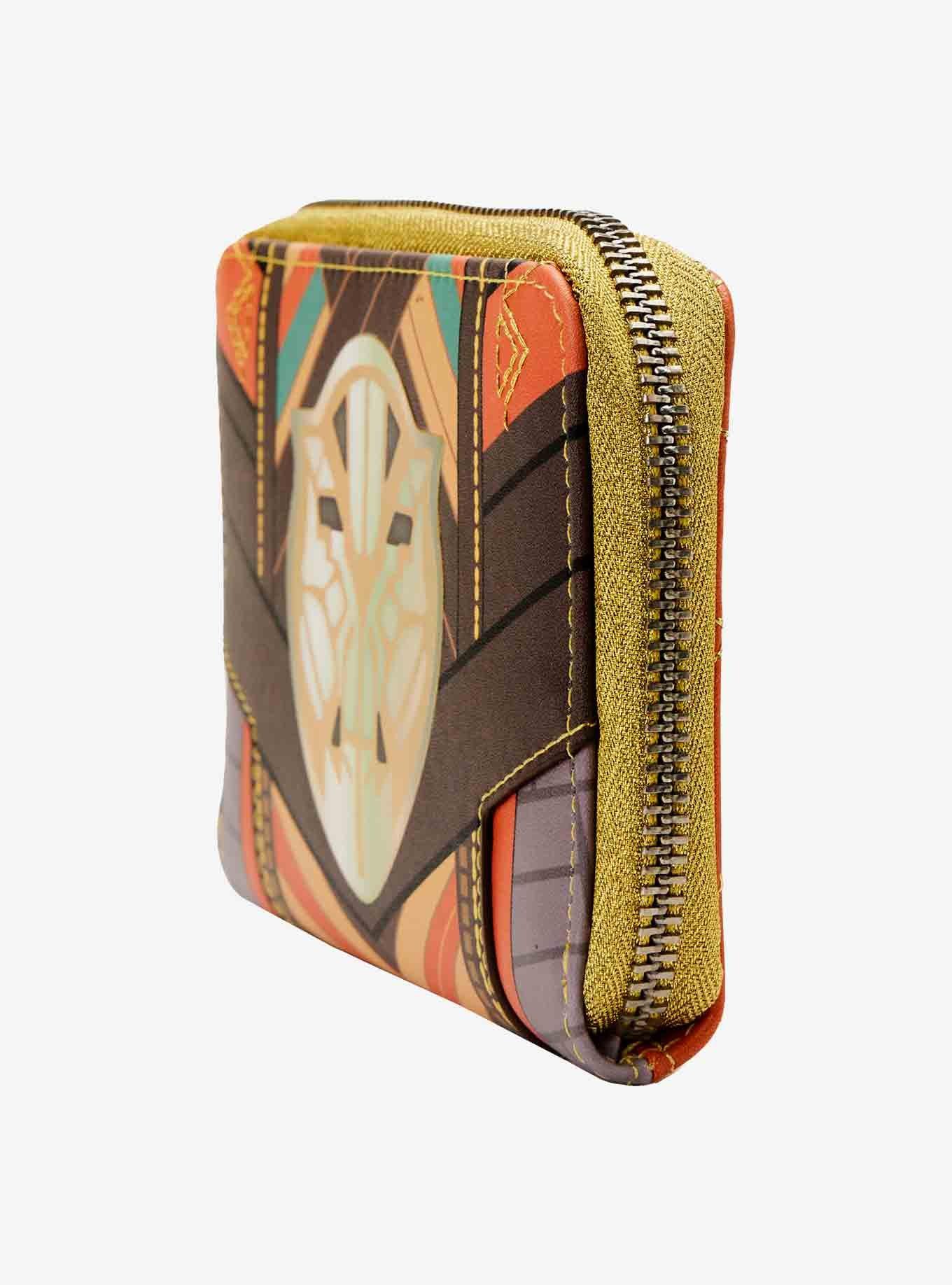 Loungefly Marvel Black Panther: Wakanda Forever Okoye Zipper Wallet, , alternate