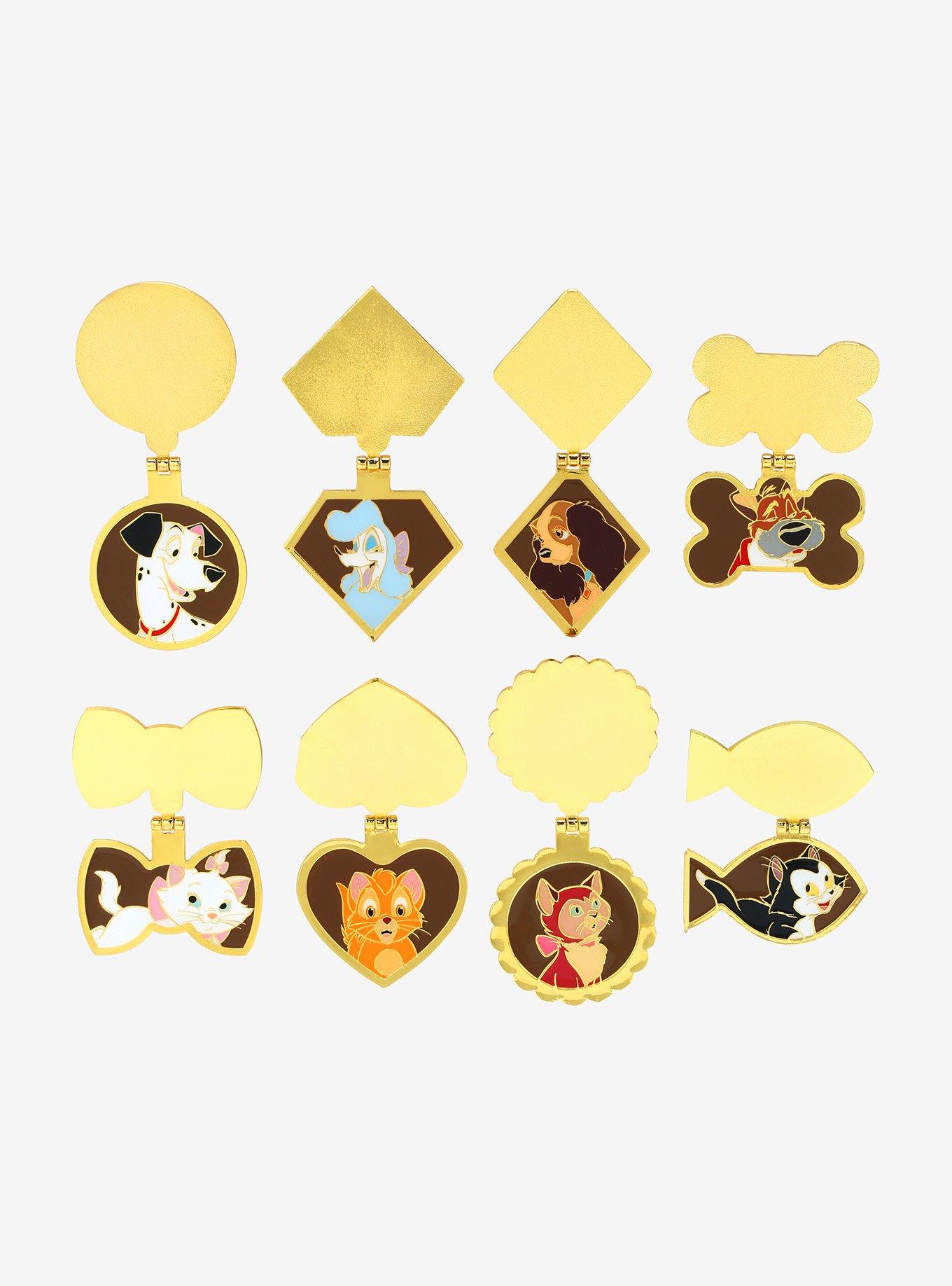 Loungefly Disney Pets Name Tag Hinged Blind Box Enamel Pin - BoxLunch Exclusive, , alternate