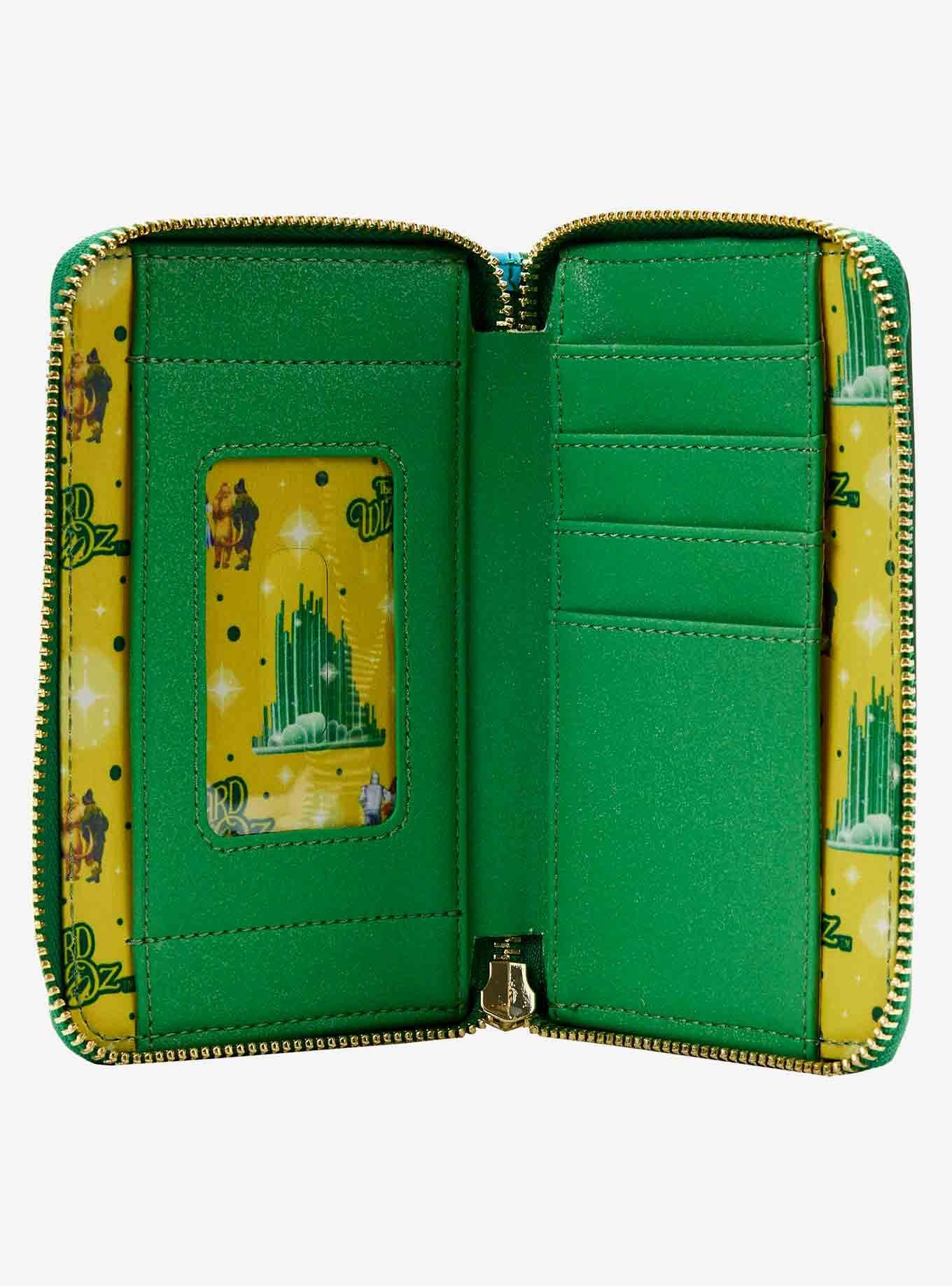 Loungefly The Wizard Of Oz Emerald City Wallet, , alternate