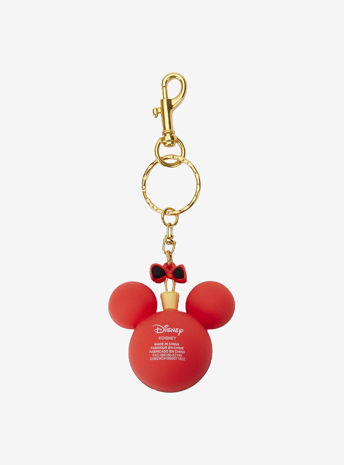 Loungefly Disney Mickey Mouse Holiday Ornament Key Chain, , alternate