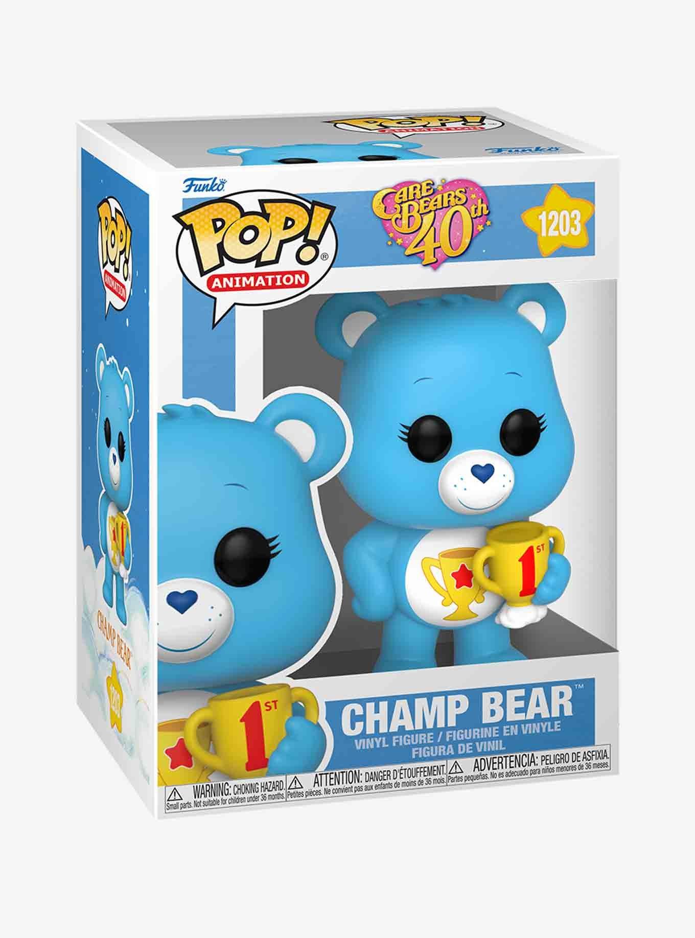 Funko Pop! Animation Care Bears 40th Champ Bear Vinyl Figure, , alternate