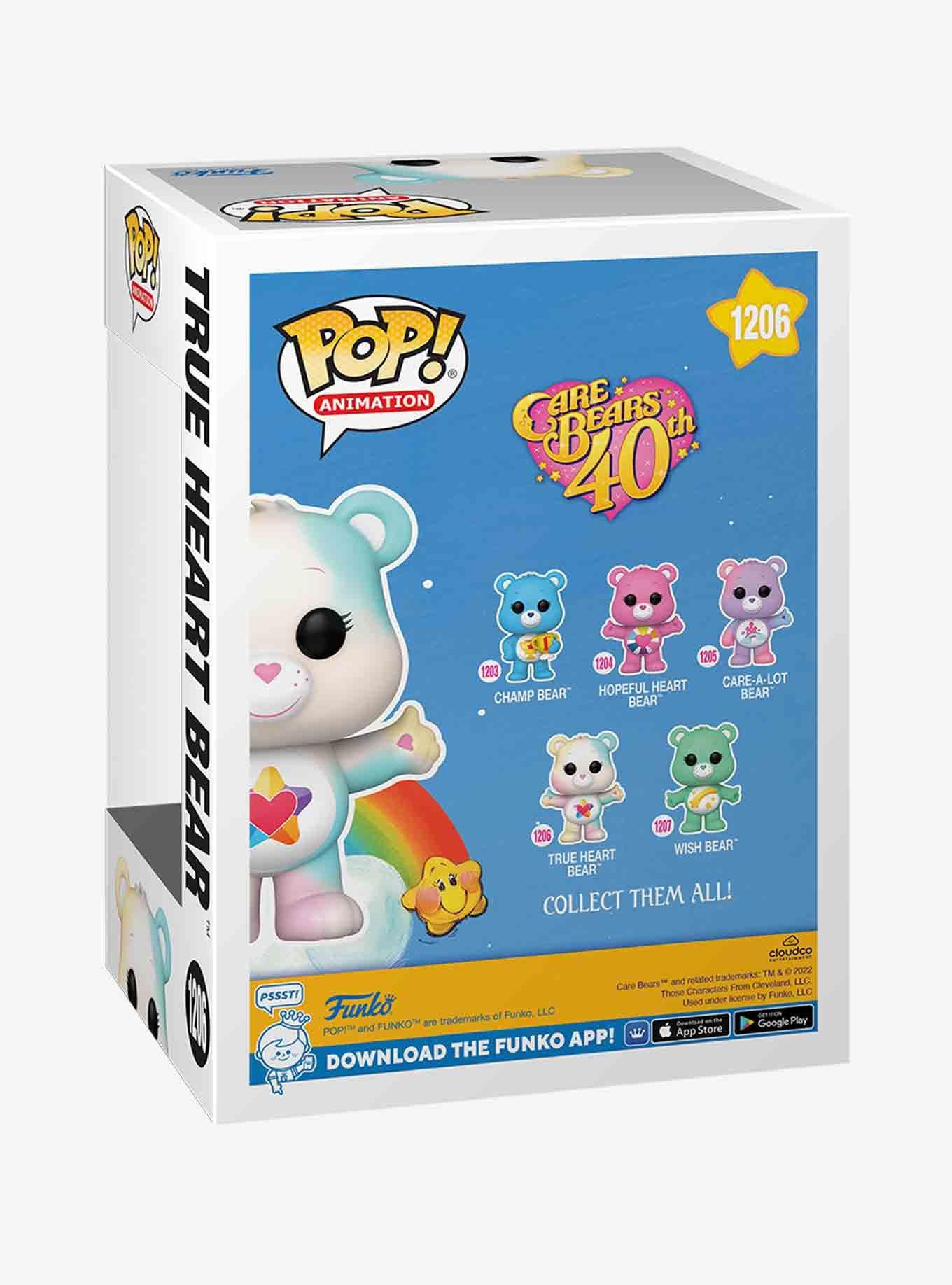 Funko Pop! Animation Care Bears 40th True Heart Bear Vinyl Figure, , alternate
