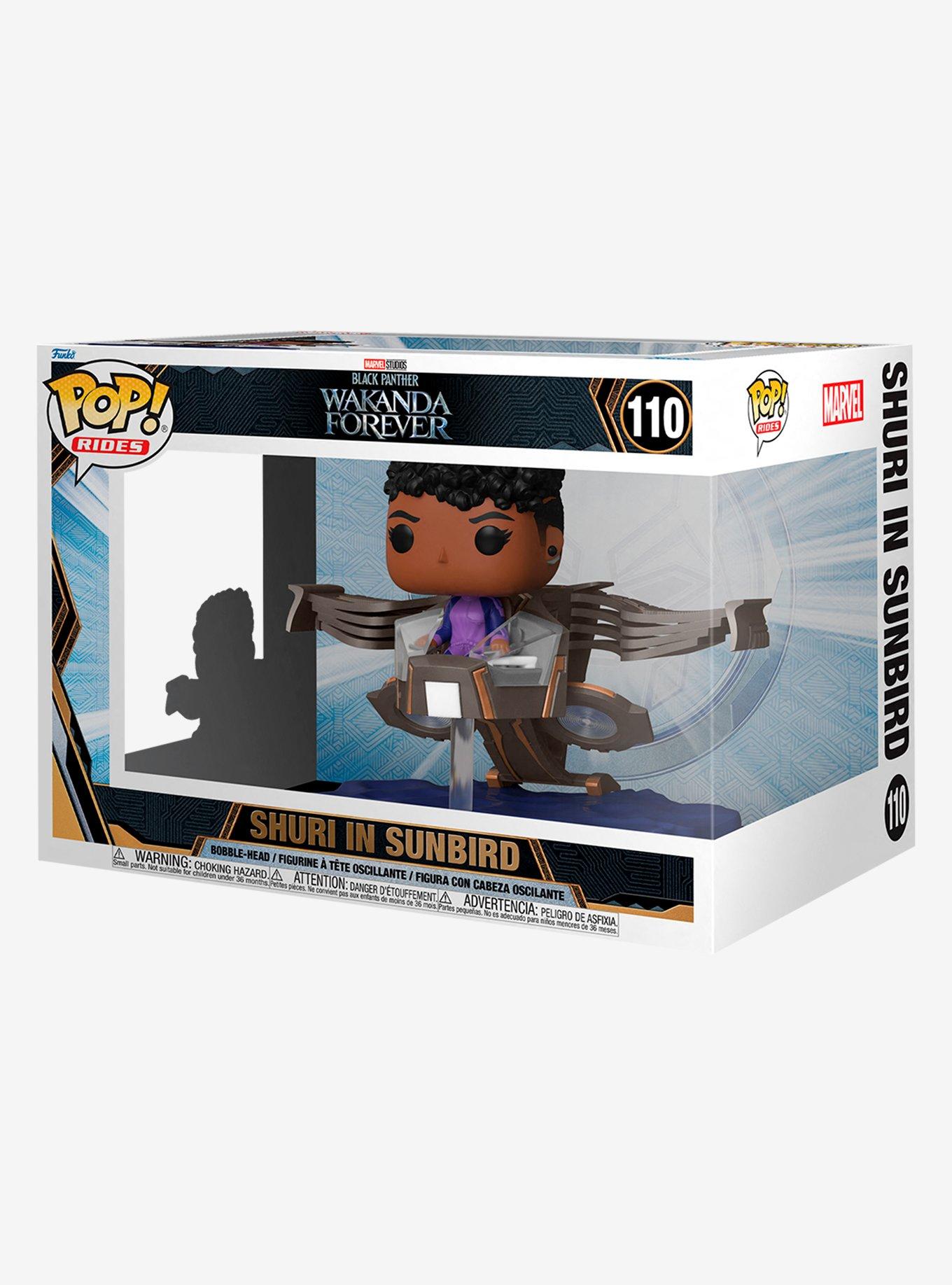 Funko Pop! Rides Marvel Black Panther Wakanda Forever Shuri in Sunbird Vinyl Figure , , alternate