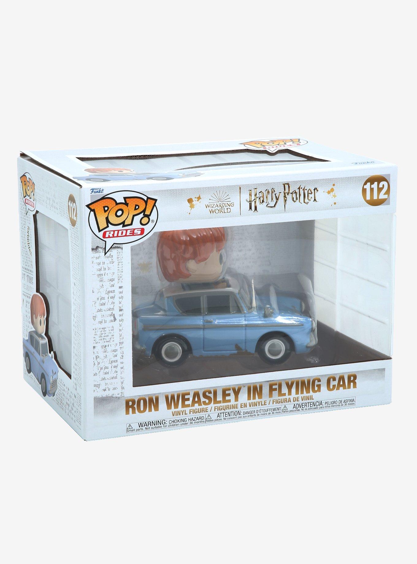Funko Pop! Rides Harry Potter Ron Weasley in Flying Car Vinyl Figure, , alternate
