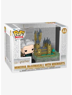 Funko Pop! Town Harry Potter Minerva McGonagall with Hogwarts Vinyl Figure, , hi-res