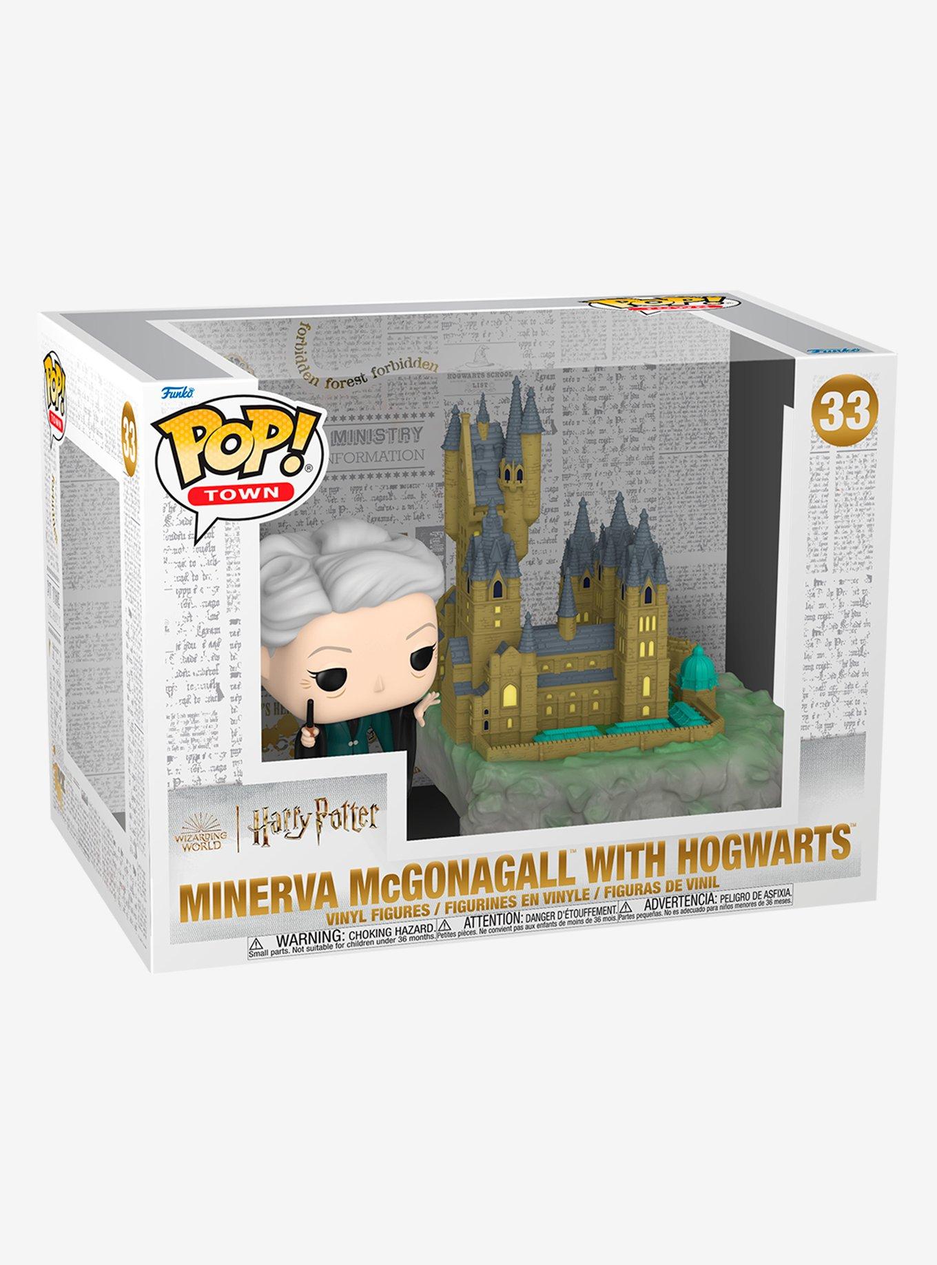 Funko Pop! Town Harry Potter Minerva McGonagall with Hogwarts Vinyl Figure, , alternate