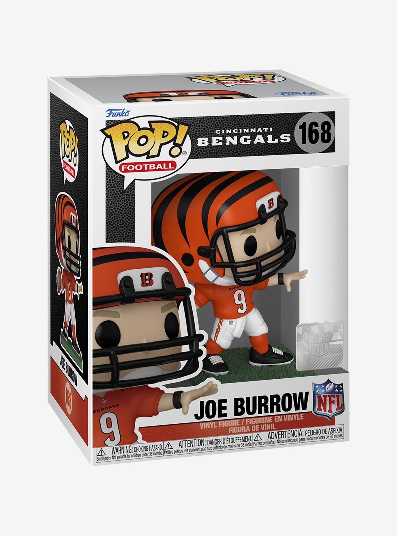 Funko Pop! Football Cincinnati Bengals Joe Burrow Vinyl Figure, , alternate