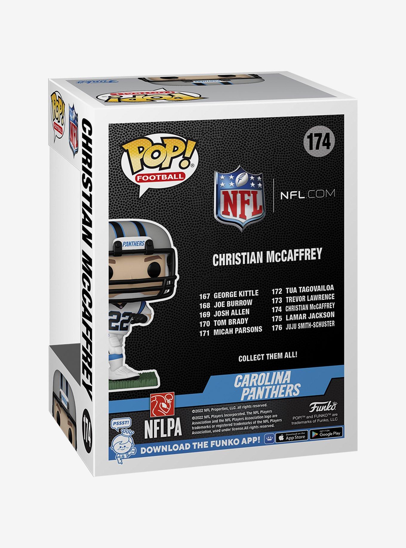 Funko Pop! Football Carolina Panthers Christian McCaffrey Vinyl Figure, , alternate