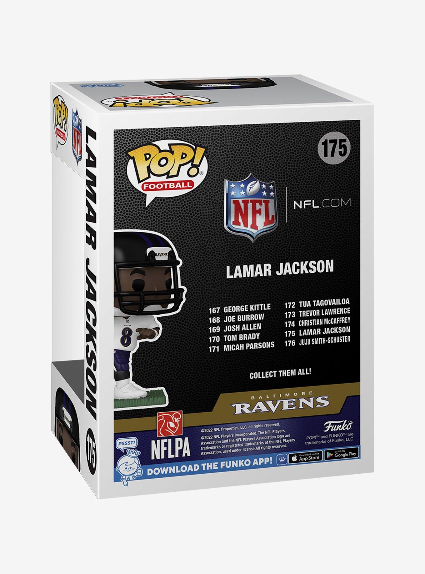 Funko Pop! Football Baltimore Ravens Lamar Jackson Vinyl Figure, , alternate