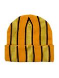 Harry Potter Hufflepuff Striped Cuff Beanie - BoxLunch Exclusive, , alternate