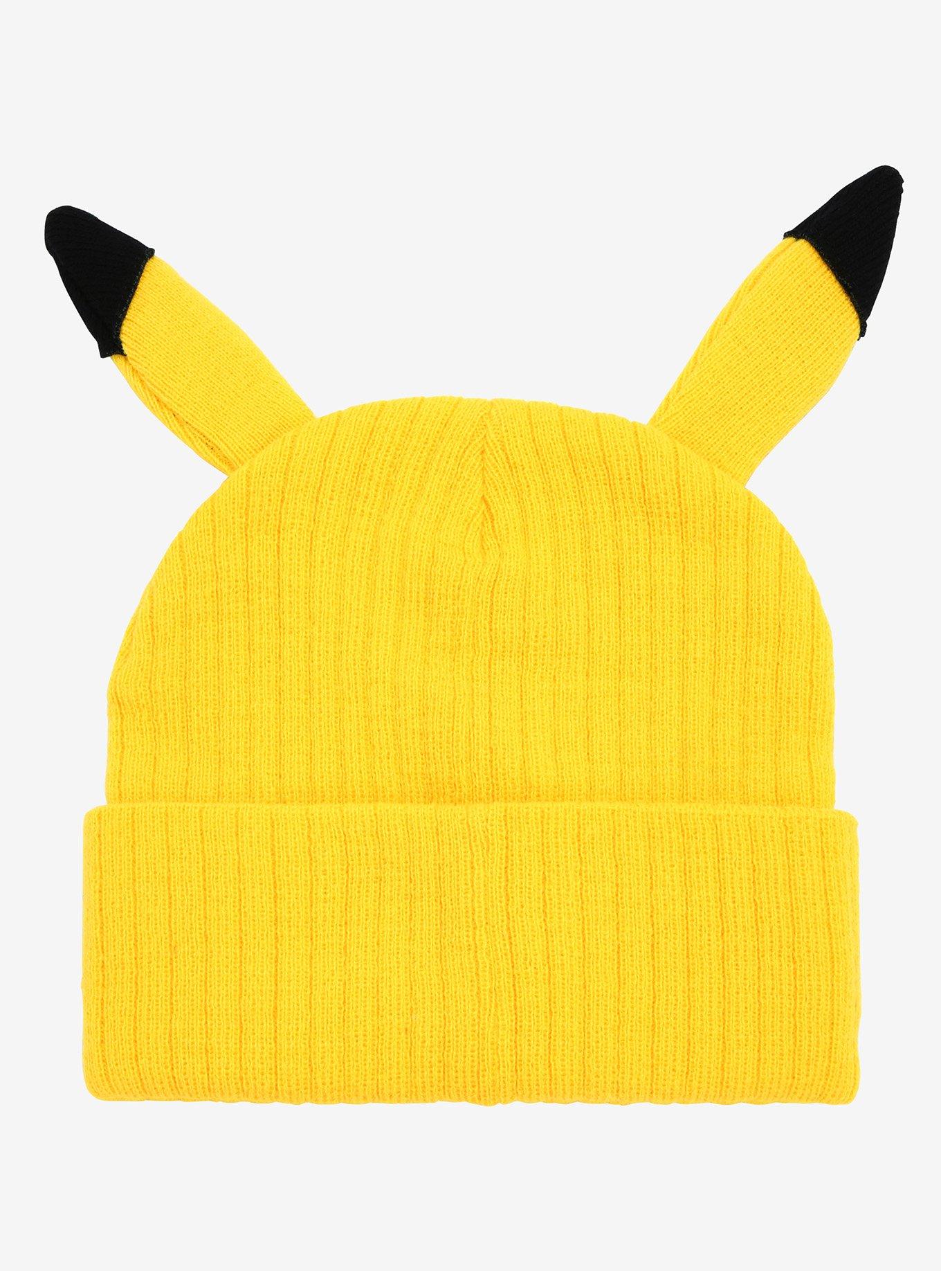 Pok&eacute;mon Pikachu Eared Cuff Beanie - BoxLunch Exclusive, , alternate