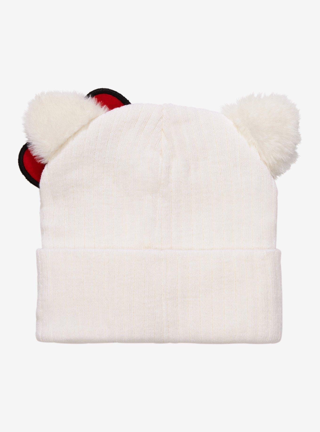 Sanrio Hello Kitty Eared Cuff Beanie - BoxLunch Exclusive, , alternate