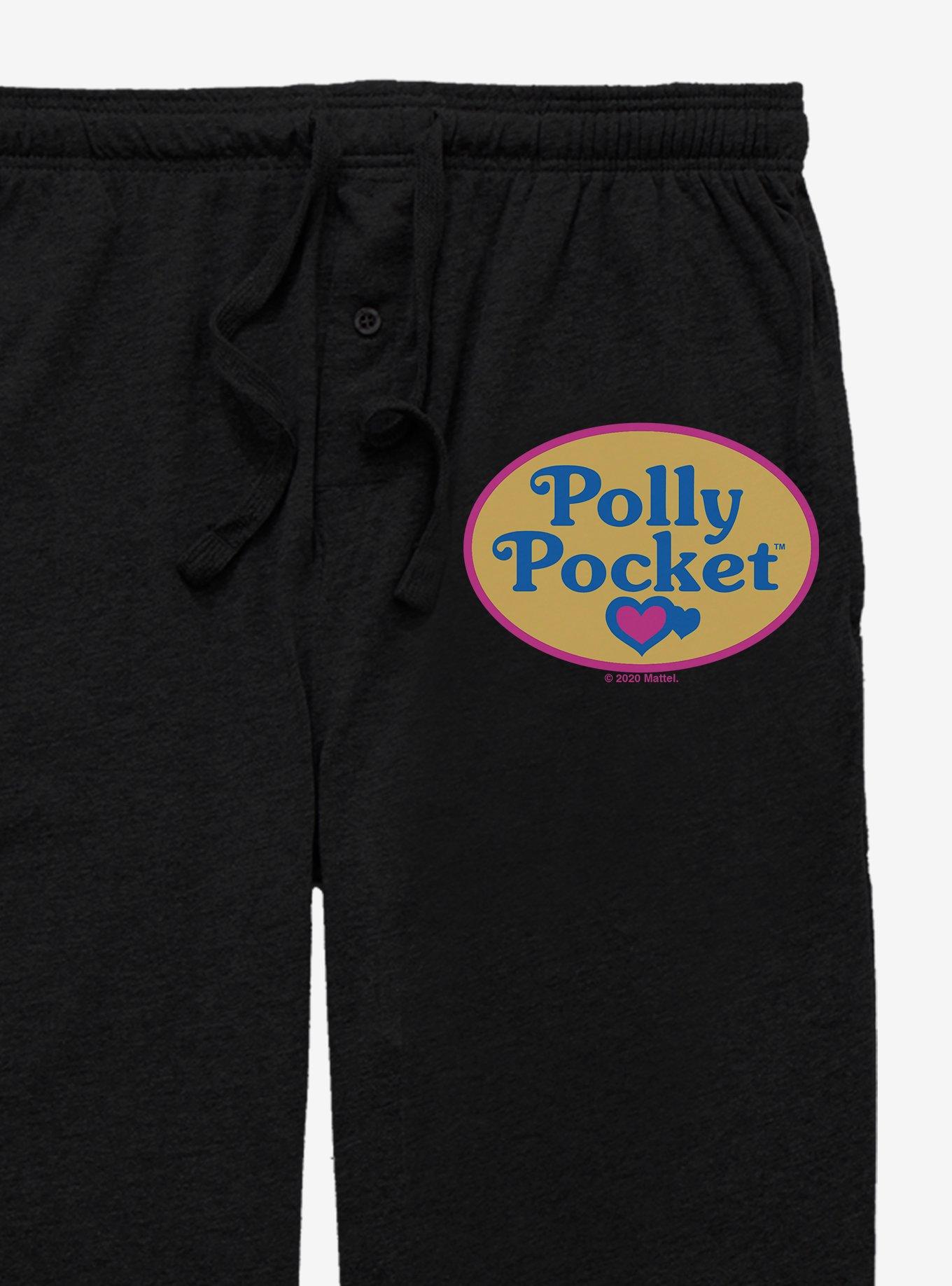 Polly Pocket Logo Pajama Pants, BLACK, alternate