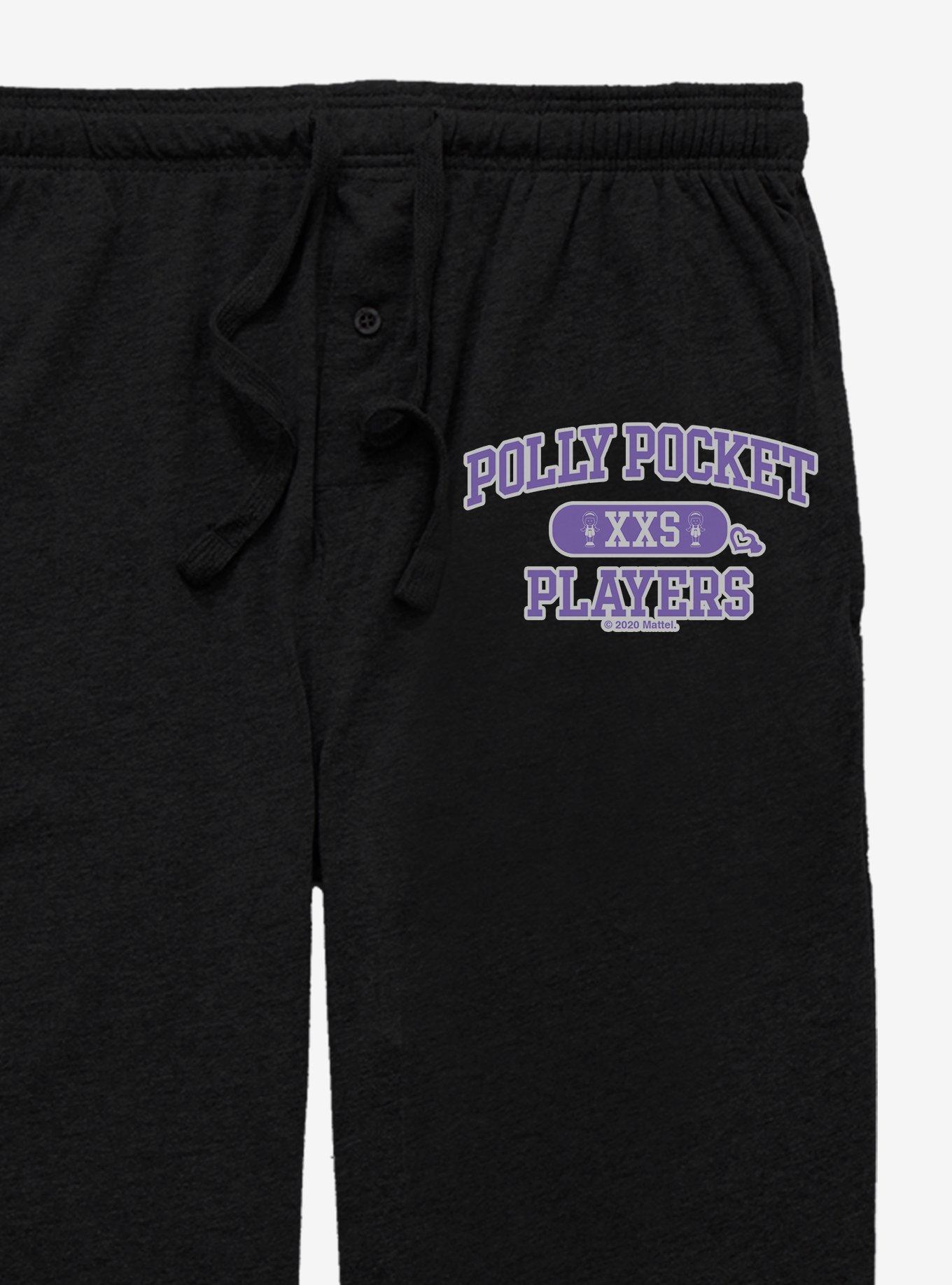 Polly Pocket Players Pajama Pants, BLACK, alternate